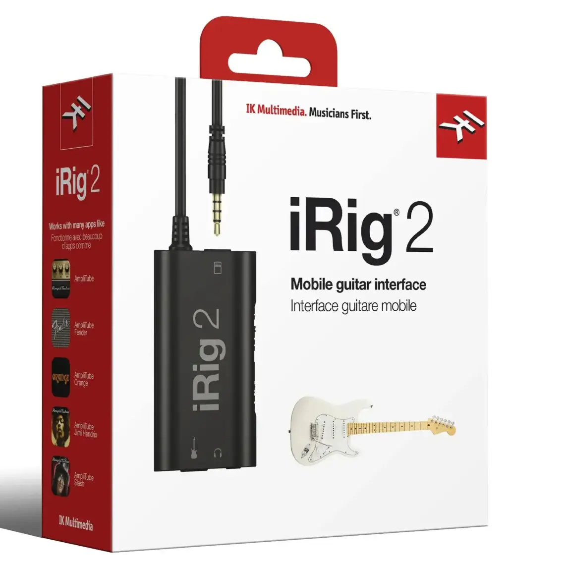 IK Multimedia iRig 2 Elektro   Bas Gitar Ses Kartı (iOS)