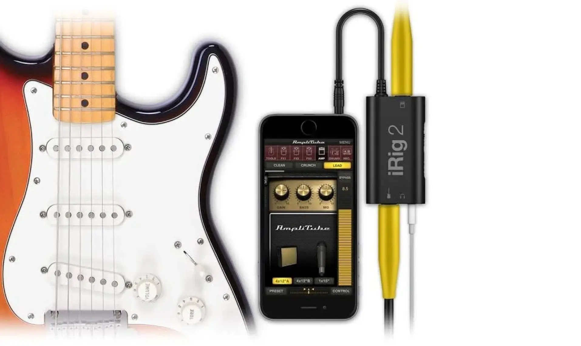 IK Multimedia iRig 2 Elektro   Bas Gitar Ses Kartı (iOS)