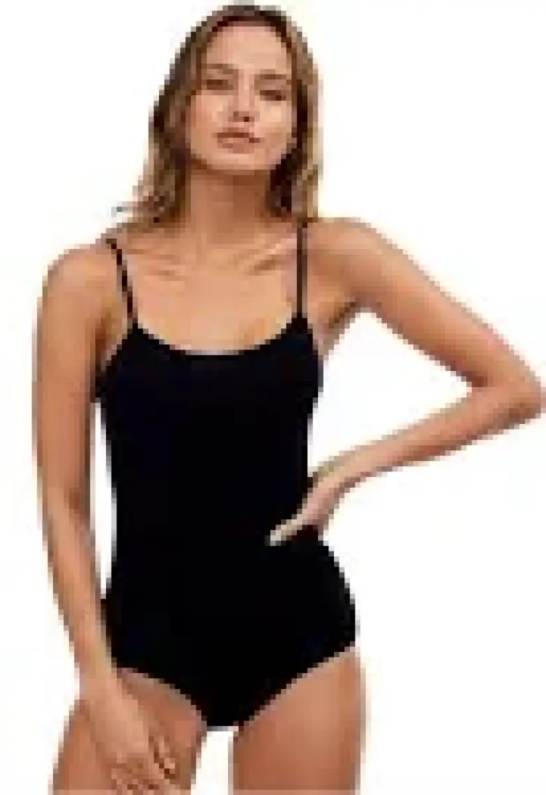 Seher 6'lı Paket Kadın İp Askılı Kancalı Body Zıbın