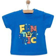 HelloBaby Basic Erkek Yazı Baskılı T-Shirt Erkek Bebek