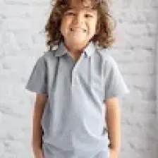 Zeyland Unisex Çocuk Polo Yaka Kısa Kol T-Shirt