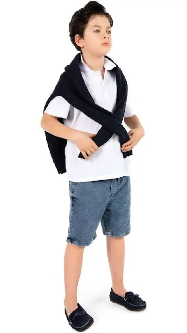 Civil Boys Erkek Çocuk Tişört 6-9 Yaş Beyaz