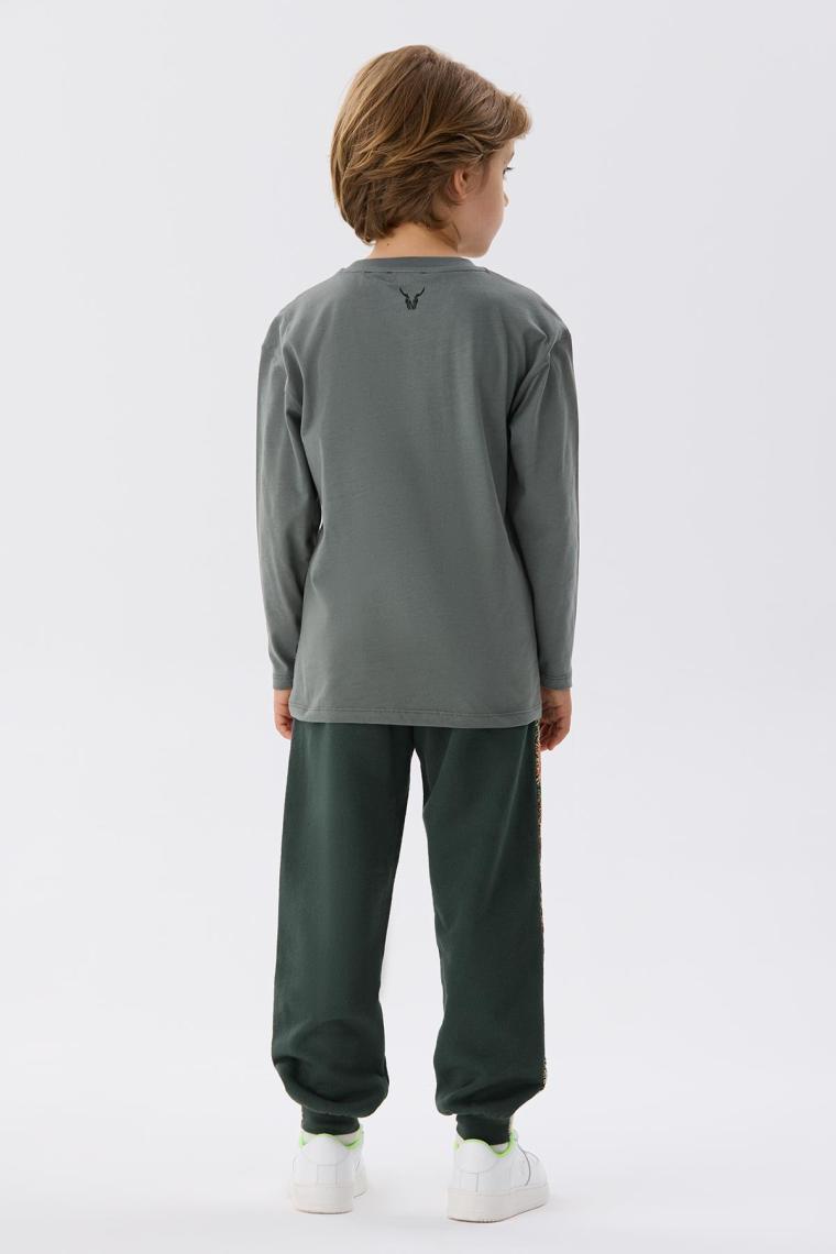 Nebbati Bg Store Erkek Çocuk Bej T-Shirt