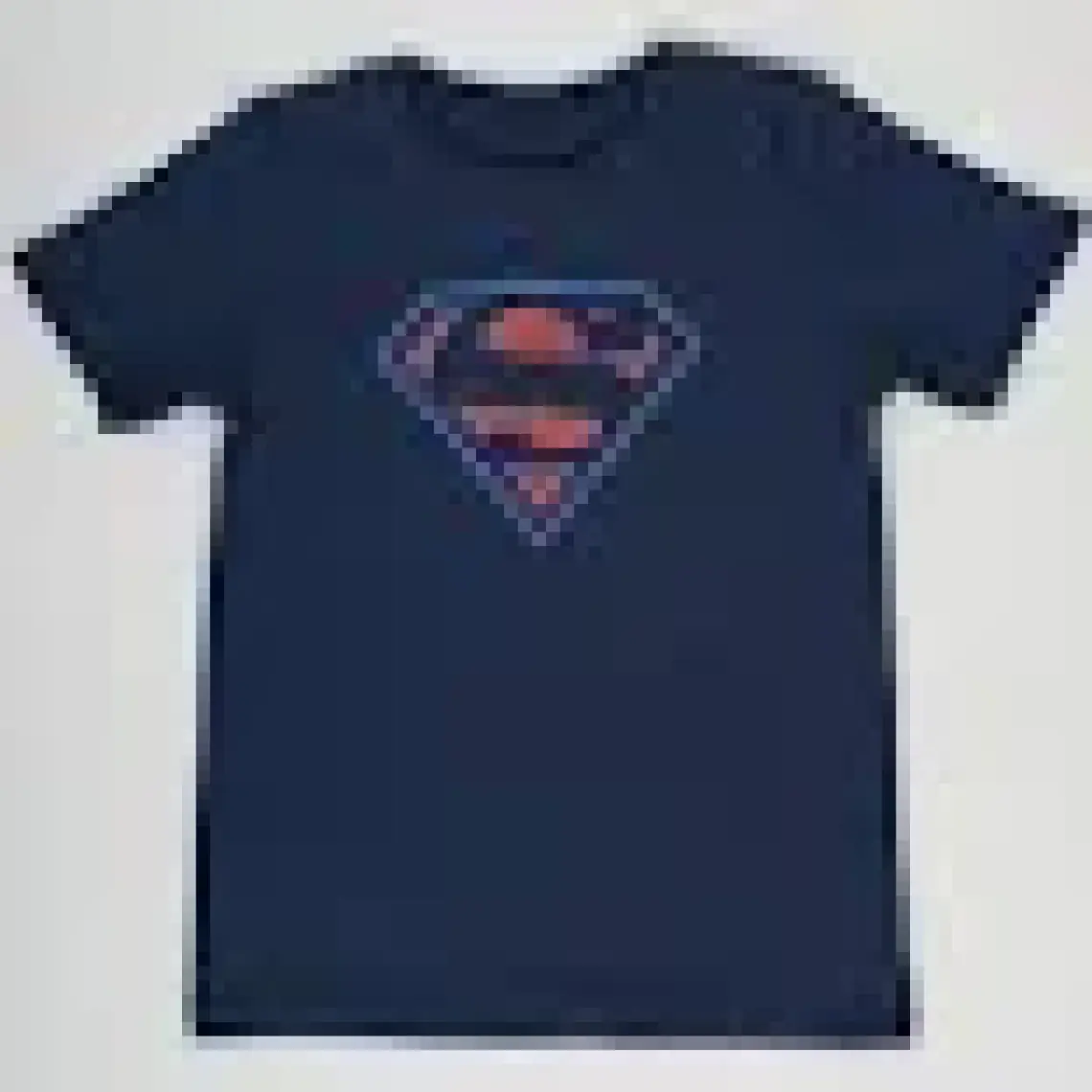 Miniko Kids Erkek Çocuk Lacivert Superman Baskılı Pamuk Tişört
