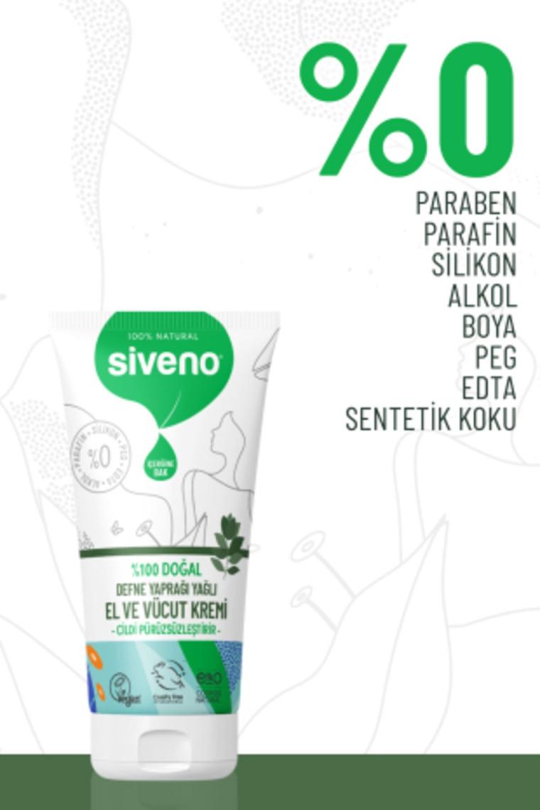 %100 Doğal El Ve Vücut Kremi Defne Pürüzsüzleştirici Yatıştırıcı Onarıcı Nemlendirici Vegan 50 ml