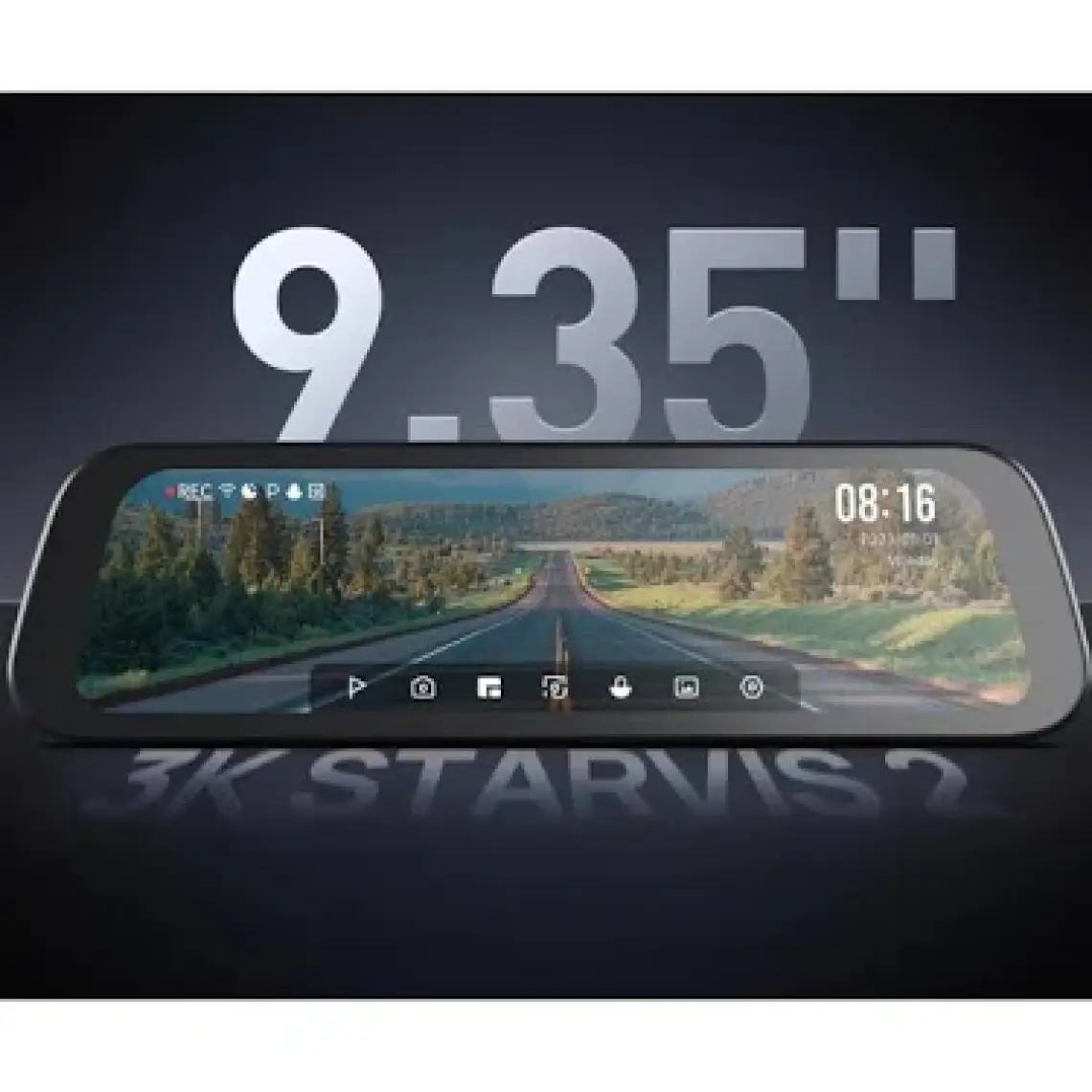 70MAI Rearview Dash Cam S500 Set Araç Kamerası 2024