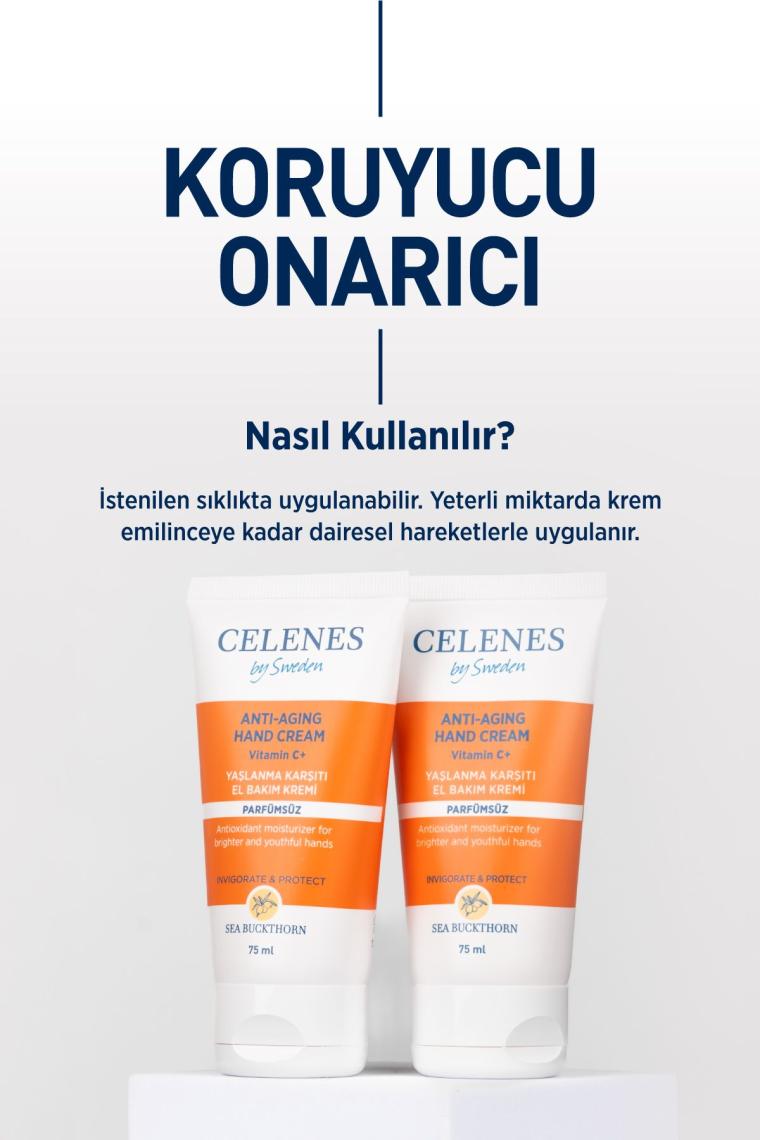 Sea Buckthorn Yaşlanma Karşıtı El Bakım Kremi 75ml