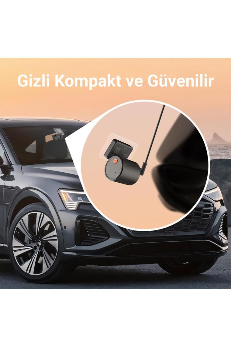 Kawa Mini 3 2k 1296P Wdr 135° Geniş Açı Lens Araç Kamerası