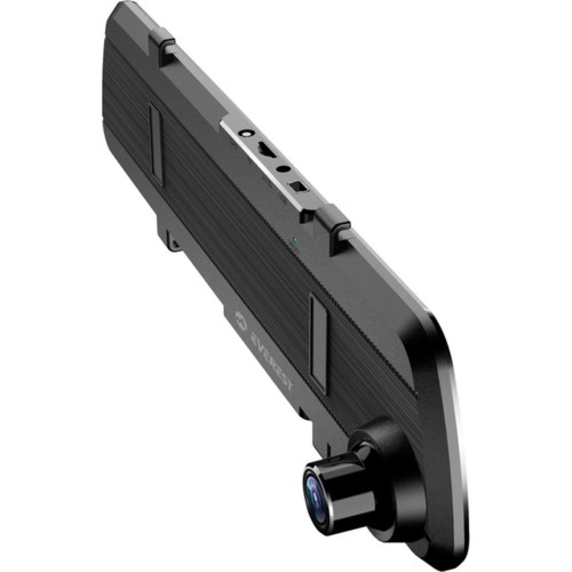 Everest EVERCAR X03 4.7 Inch Ekran 120 Lens Açısı 720P / 1080P Dikiz Aynası Ön/Arka Araç İçi Kamera