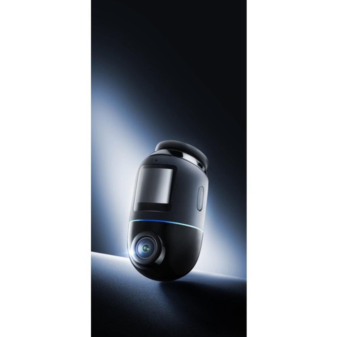 70MAI Geliştirilmiş Dash Cam Omni X800 Ultra Hd 4K Çözünürlük, 360° Dönebilen Araç Kamerası, Çift 4K Ön Araç Kamerası ve 128 GB Sd Kart, Süper Algılamalı Adas, Aı Hareket Algılama 2.0 Sürümü Siyah