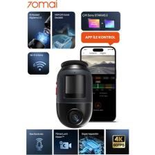 70MAI Geliştirilmiş Dash Cam Omni X800 Ultra Hd 4K Çözünürlük, 360° Dönebilen Araç Kamerası, Çift 4K Ön Araç Kamerası ve 128 GB Sd Kart, Süper Algılamalı Adas, Aı Hareket Algılama 2.0 Sürümü Siyah