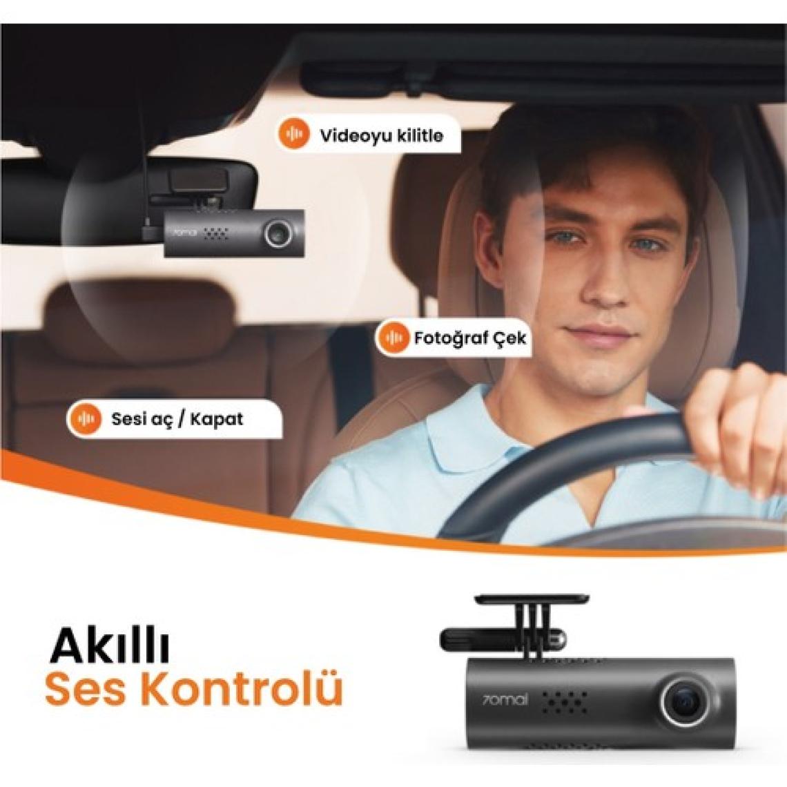 70MAI Dash Cam M200 Araç İçi Kamera 2024