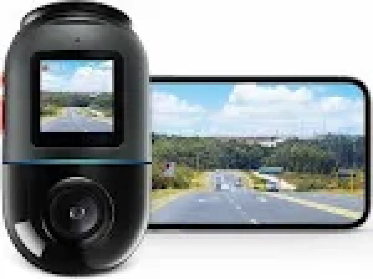 70MAI Geliştirilmiş Dash Cam Omni X800 Ultra Hd 4K Çözünürlük, 360° Dönebilen Araç Kamerası, Çift 4K Ön Araç Kamerası ve 128 GB Sd Kart, Süper Algılamalı Adas, Aı Hareket Algılama 2.0 Sürümü Siyah