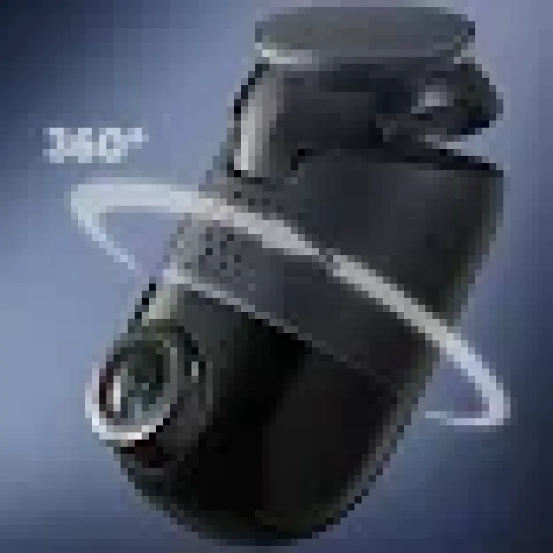 70MAI Geliştirilmiş Dash Cam Omni X800 Ultra Hd 4K Çözünürlük, 360° Dönebilen Araç Kamerası, Çift 4K Ön Araç Kamerası ve 128 GB Sd Kart, Süper Algılamalı Adas, Aı Hareket Algılama 2.0 Sürümü Siyah