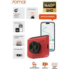 70MAI A400 Dashcam 1440P Quad Hd 2k 145° Açılı Gece Görüşlü Araç Kamerası Kırmızı