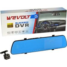 Nyf Wevolt Dvr Kayıt Cihazı 4,3 Inç Dikiz Ayna Ekranlı Çift Kameralı