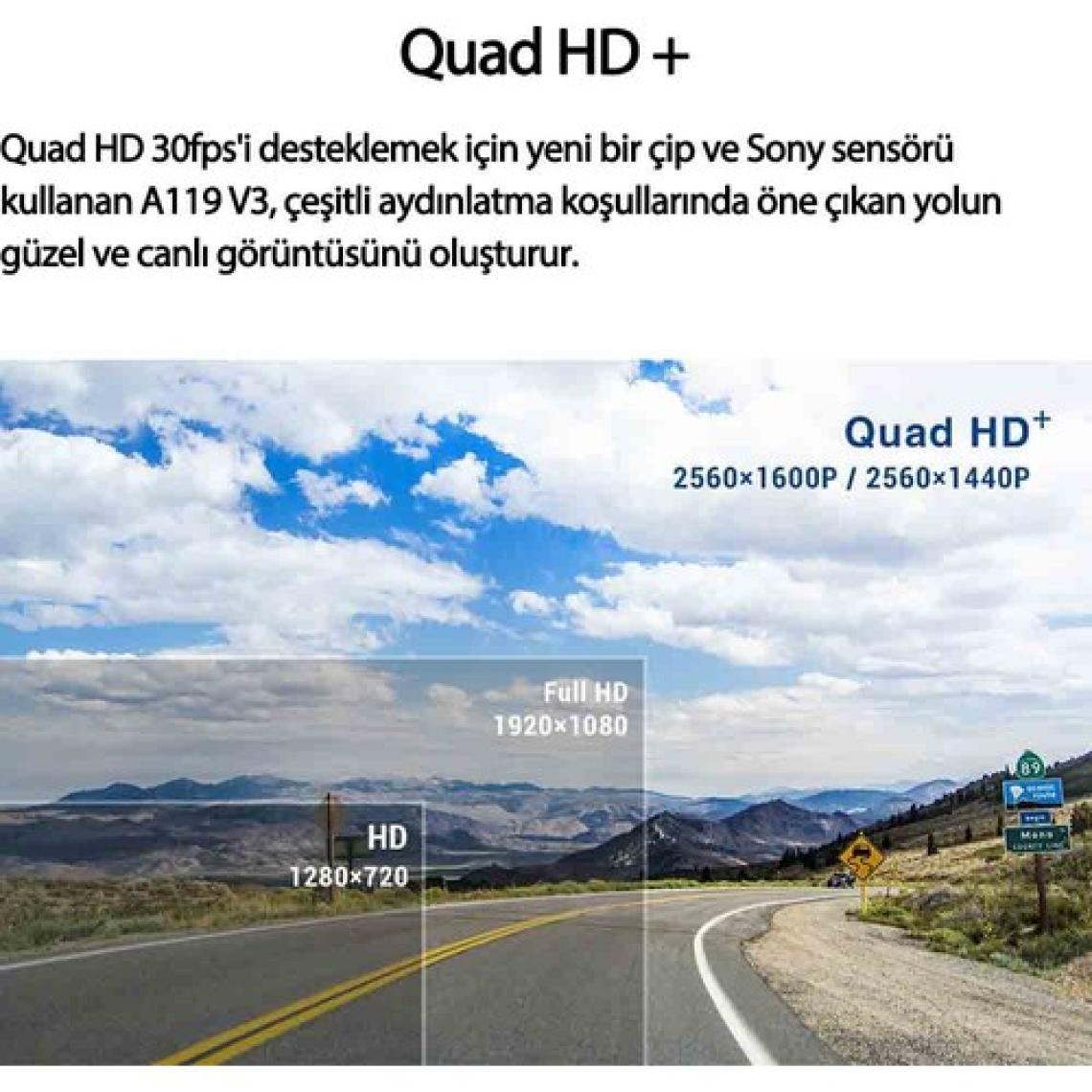 Viofo A119 V3 Gps'li Akıllı Araç Kamerası