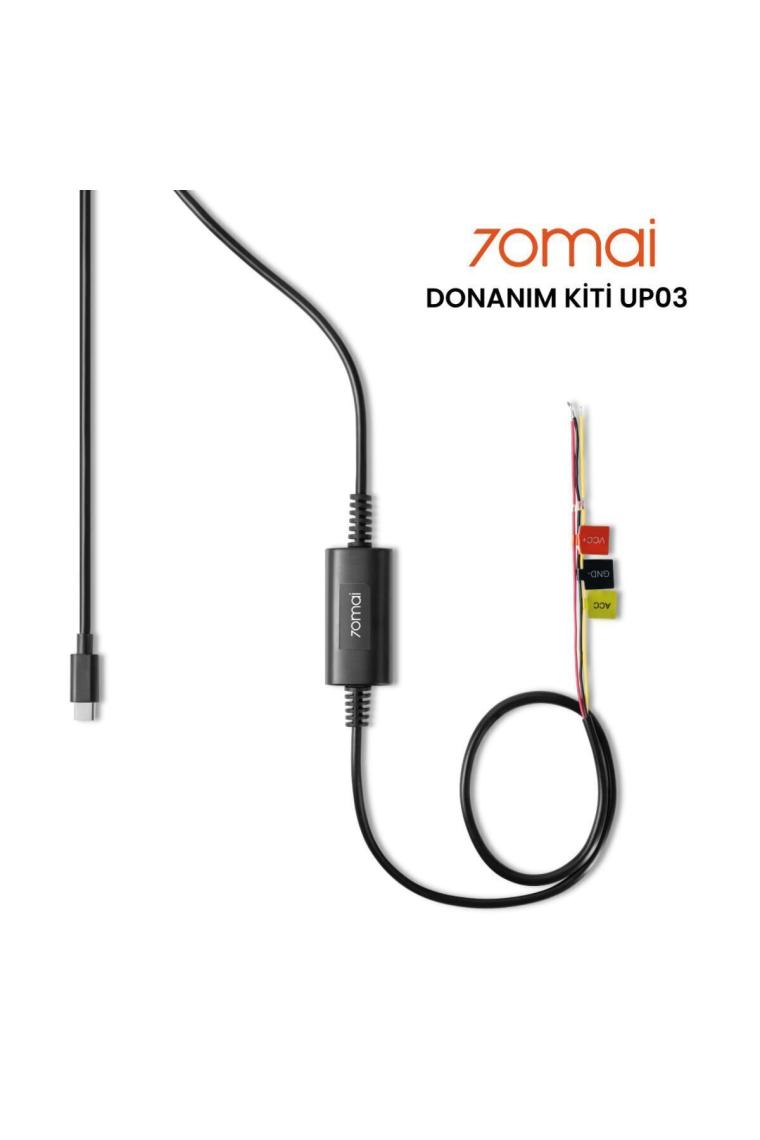 70MAI UP03 Park Gözetim Modu Kablosu M500 / Omni Hardwire Kit