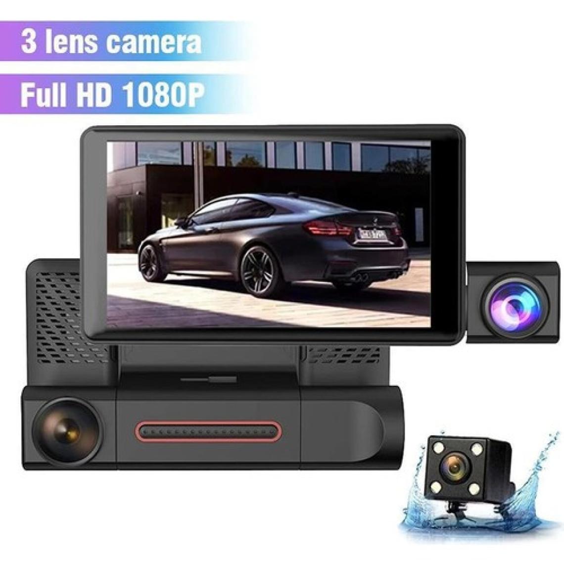 Navigold DS-413 Full Hd 1080P Araç Içi Dvr Kamera 3 Kameralı