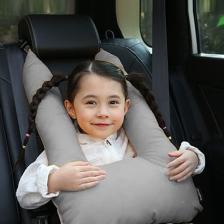 Bundera Pillow Çocuk Emniyet Kemer Yastığı Oto Emniyet Kemeri Gri