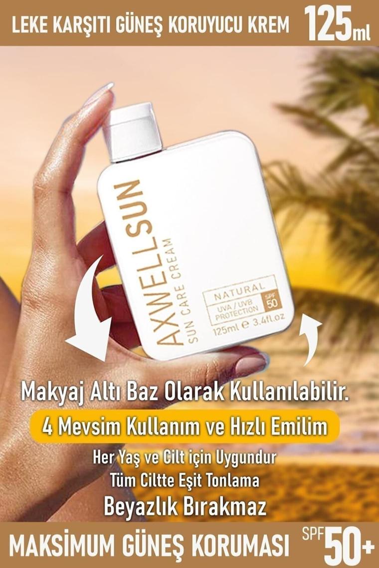 Premium Sun Care Cream - Leke Karşıtı Güneş Koruyucu Krem Spf50 125ml