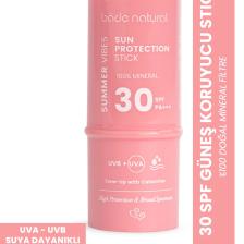 Pembe %100 Mineral Filtreli Ve Doğal Güneş Koruyucu Stick 30 Spf Kalaminli