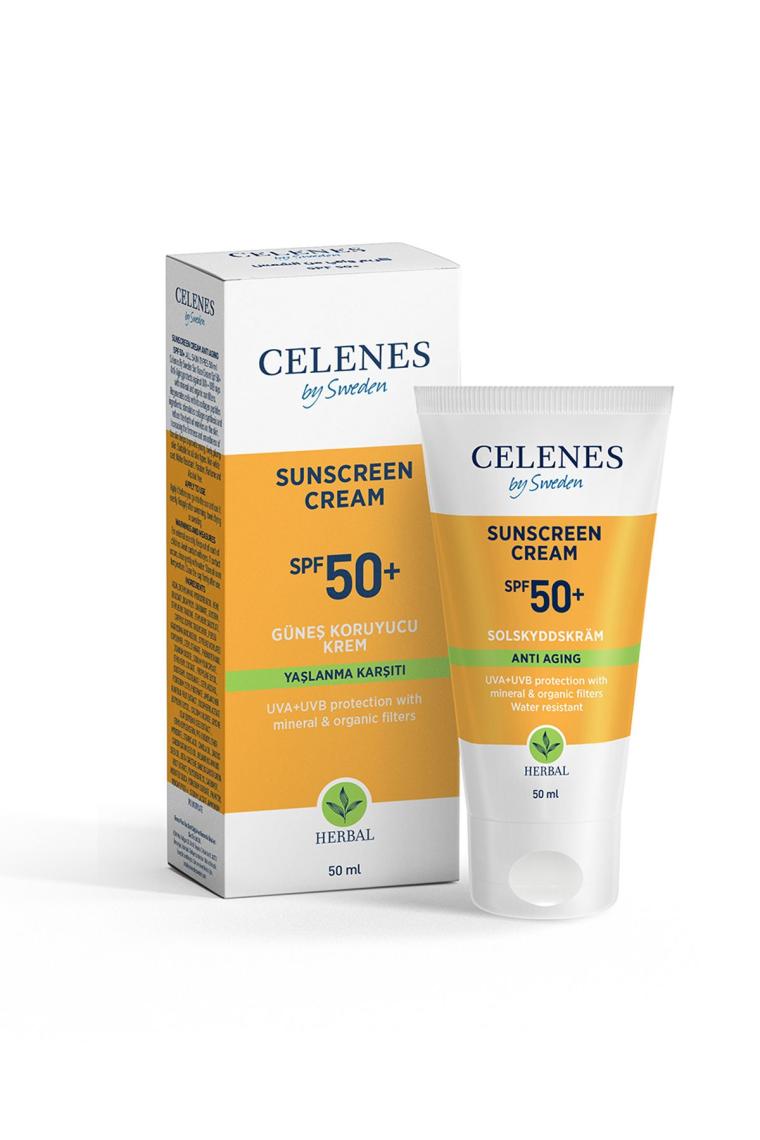 Herbal Yaşlanma Karşıtı Güneş Kremi 50 Spf 50 ml