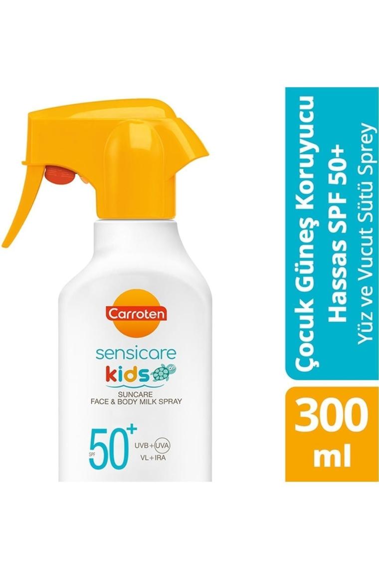 Sensicare Kids Spf50+ Çok Yüksek Koruyucu Çocuk Için Yüz&vücut Güneş Sütü Spreyi 300ml