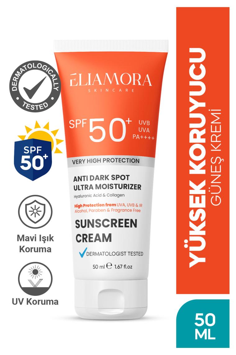 Yoğun Leke Karşıtı +50 Spf Güneş Kremi