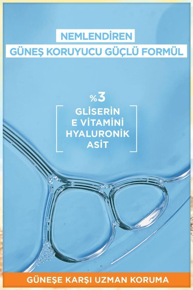 Ambre Solaire Hyaluronik Asit Kuruluk Karşıtı Günlük Güneş Koruyucu Yüz Kremi Spf50 40ml