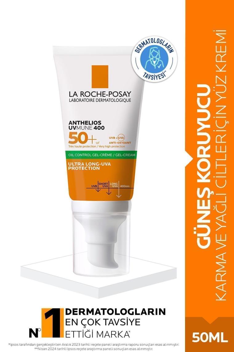 La Roche-posay Anthelios Dry Touch Finish Anti-shine Spf50 Güneş Kremi 50 ml