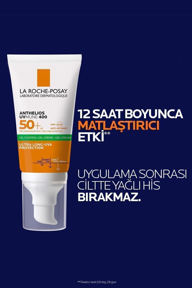 La Roche-posay Anthelios Dry Touch Finish Anti-shine Spf50 Güneş Kremi 50 ml