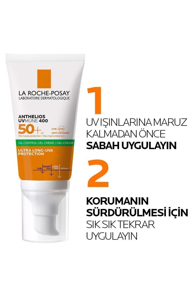 La Roche-posay Anthelios Dry Touch Finish Anti-shine Spf50 Güneş Kremi 50 ml