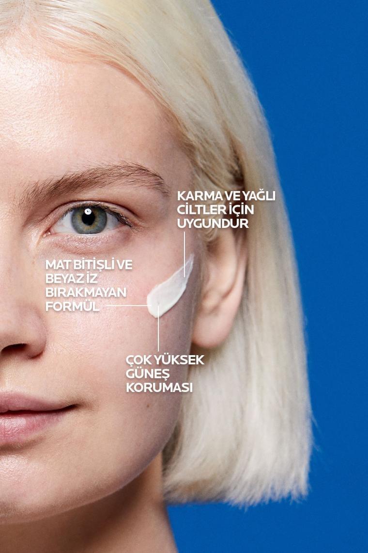 La Roche-posay Anthelios Dry Touch Finish Anti-shine Spf50 Güneş Kremi 50 ml