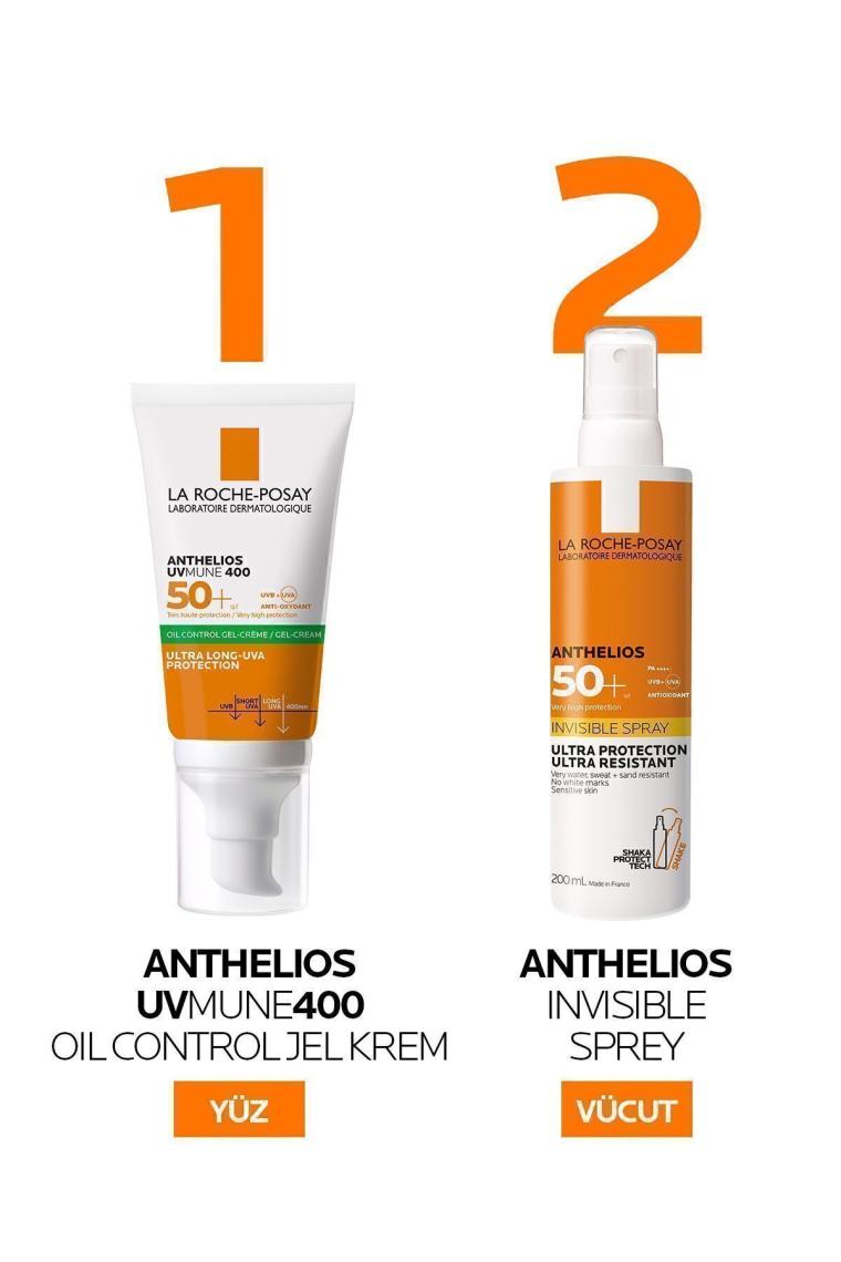 La Roche-posay Anthelios Dry Touch Finish Anti-shine Spf50 Güneş Kremi 50 ml