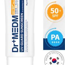 Dr+medm Spf50/pa++++ Uv 50 Ml Guard Sunscreen Yüksek Koruma Fiziksel&kimyasal Filtreli Güneş Kremi