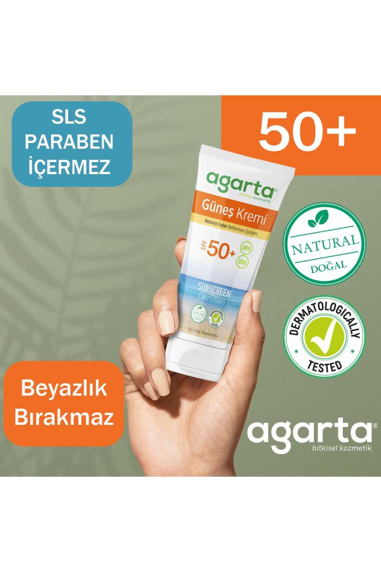 Spf 50 Yüksek Koruma Etkili Aydınlatıcı Ve Nemlendirici Leke Karşıtı Güneş Kremi 100 ml