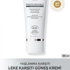 Photo Reverse Leke Karşıtı UVA/UVB SPF50+ Yüksek Korumalı Güneş Kremi 50ML