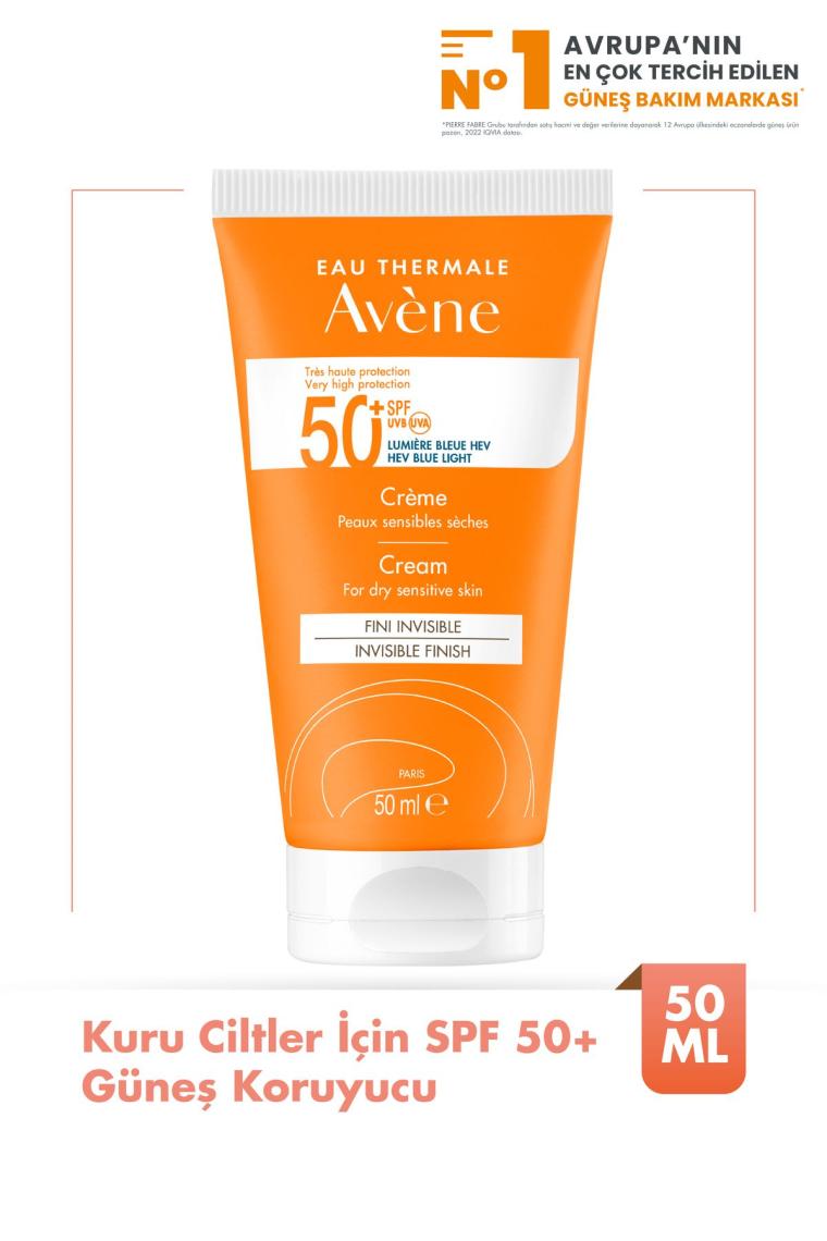 Kuru Ciltler için SPF 50+ Güneş Koruyucu 50 ml