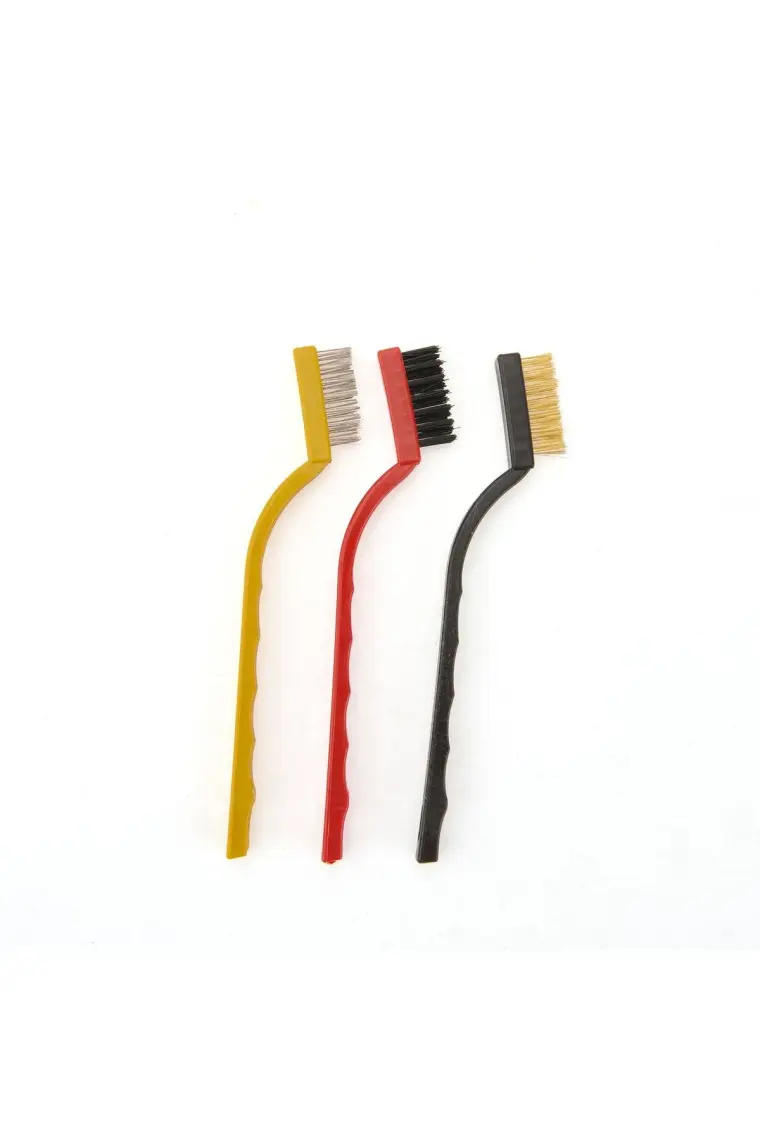 Kpm 3'lü Tel Fırça - Renkli - 16 cm