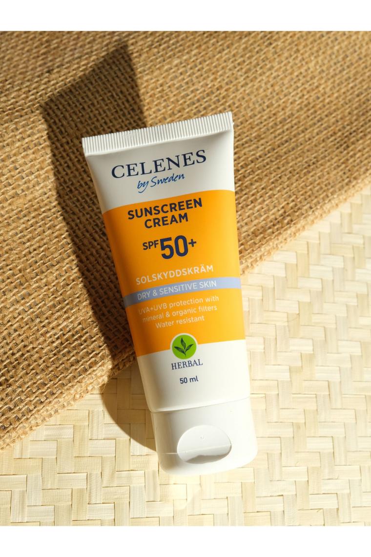 Herbal Güneş Kremi Kuru Ve Hassas Ciltler 50+ Spf 50 Ml