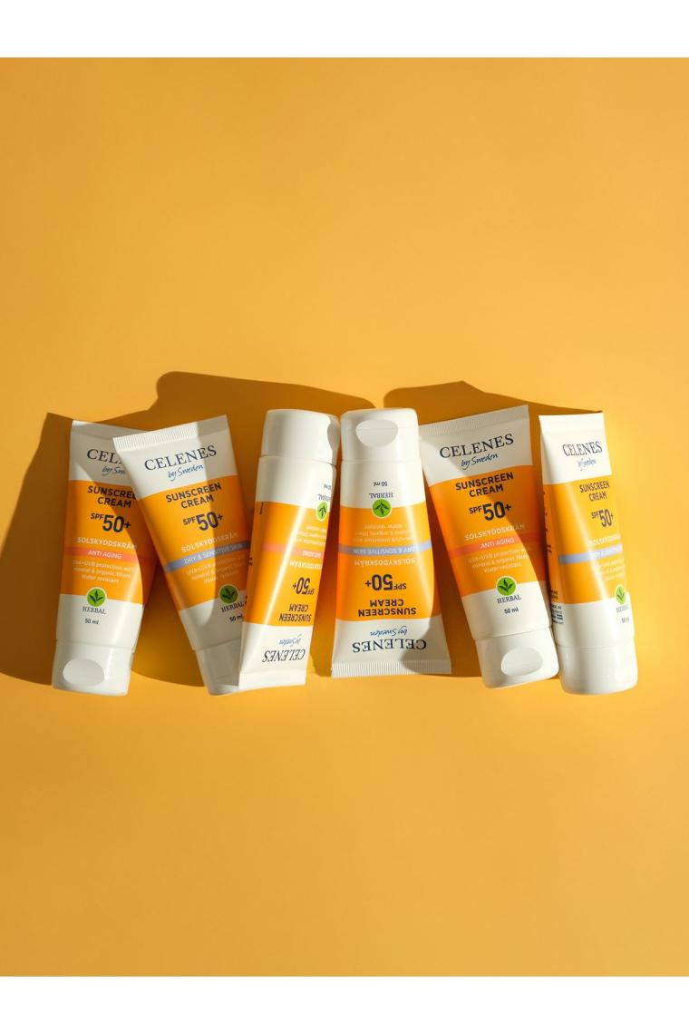 Herbal Güneş Kremi Kuru Ve Hassas Ciltler 50+ Spf 50 Ml