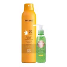 Transparent Sunscreeen Spray Spf50 200ml + Aleovera Içeren Jel 90ml