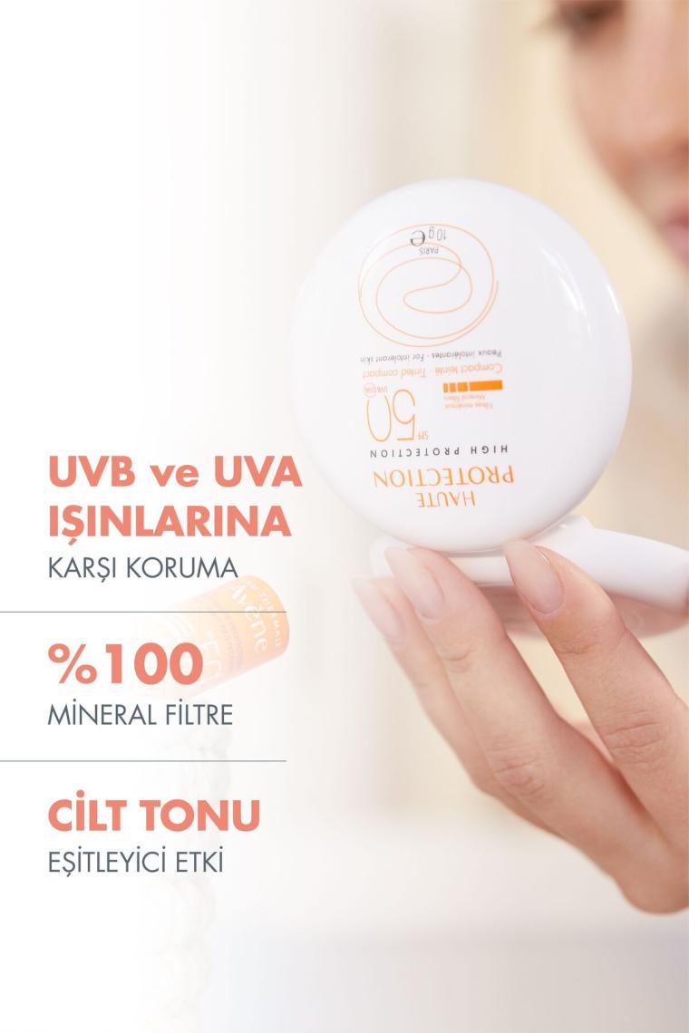 Compact Sable Mineral Filtreli Kompakt Renkli SPF 50+ Güneş Koruyucu 10 gr