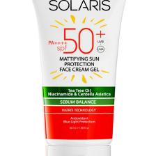 Yağlı Cilt Tipleri Için Mat Bitişli Yaşlanma Karşıtı Jel Güneş Kremi Spf 50 (50 ML)