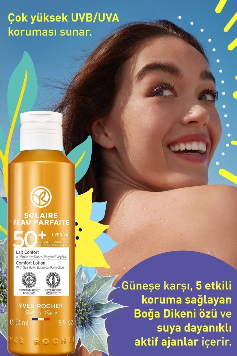 Spf 50 Yüksek Korumalı Yüz & Vücut Güneş Losyonu/solaire Peau Parfaite-150 ml-79530