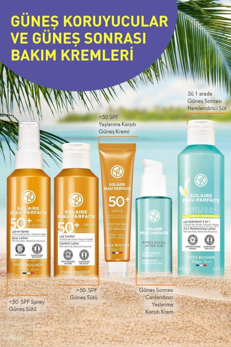 Spf 50 Yüksek Korumalı Yüz & Vücut Güneş Losyonu/solaire Peau Parfaite-150 ml-79530