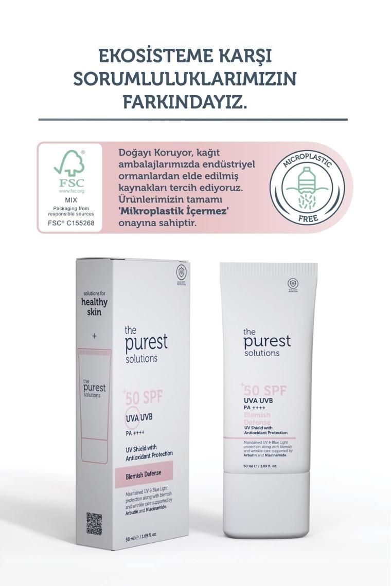 Leke Karşıtı ve Cilt Tonu Eşitleyici Renkli Güneş Koruyucu Krem SPF 50, 50 ml