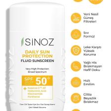 Spf50 Günlük Kullanım Sıvı Yüz Güneş Kremi - Yeni Nesil Güneş Filtreleri Ile Hibrit Formül 50ml