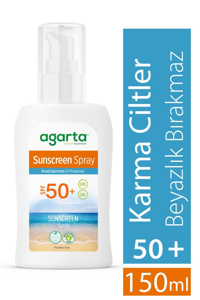 Doğal Güneş Spreyi 50 Faktör 150 ml (ÇOCUKLAR İÇİN UYGUNDUR)